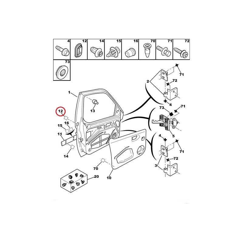 VAGILO 2 Stück Auto Gurtpolster Polsterung für Peugeot Partner