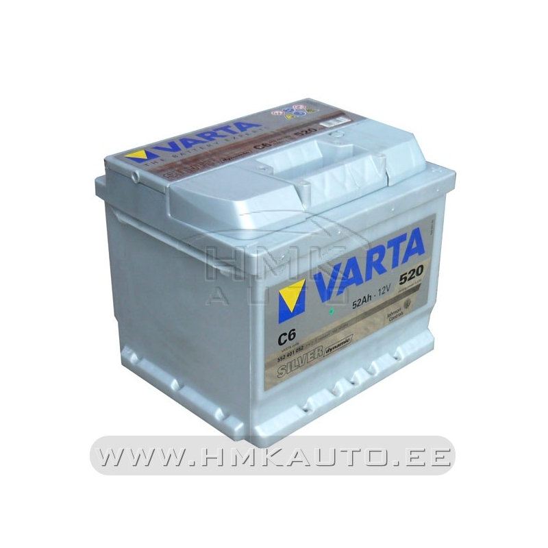Batterie Varta Silver Dynamic 52Ah @ Hmk Auto