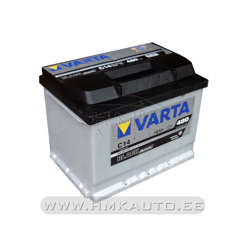 VARTA C14 Black Dynamic Autobatterie 56Ah