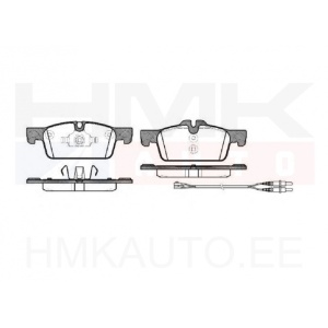 Piduriklotside komplekt eesmine Peugeot 508