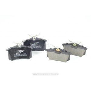 Brake pad set rear Citroen/Peugeot/Renault/VAG