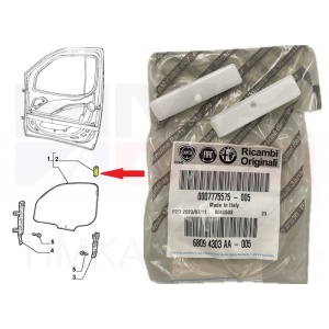 Window lifter spare part (slider) OEM Fiat Doblo