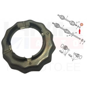 Écrou de blocage d'arbre de transmission OEM Citroen/Peugeot/Fiat