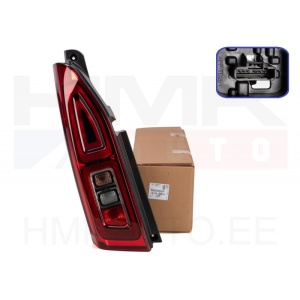 Tagatuli vasak OEM Citroen Berlingo/Toyota Proace 2018-  (tagaluugiga)