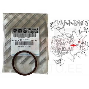 Karterituulutuse tihend OEM Jumper/Boxer/Ducato/Daily 2,8 00-