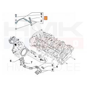 Turbo õlitustoru OEM Fiat Ducato MCA 2,2D 2021-  88/103kW