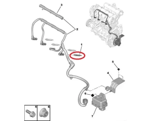 Hehkutulppa OEM Nemo/Bipper/Fiorino 1,3D Multijet