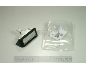 Number plate light OEM Citroen/Peugeot/Fiat