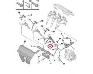 Pihusti OEM Citroen/Peugeot 2,7HDI DT17TED4