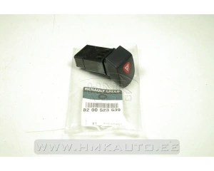 Hazard light switch Renault Kangoo