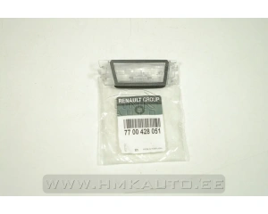 Стекло подсветки номерного знака OEM Renault Megane/Scenic/Megane II