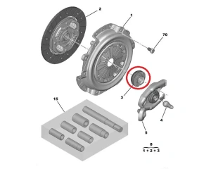 Irroituslaakeri OEM Citroen/Peugeot