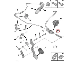 Siduri peasilinder OEM Citroen Berlingo/Peugeot Partner 2008-