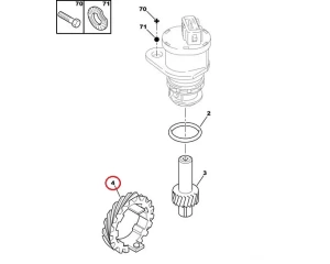 Speedometer drive OEM PSA