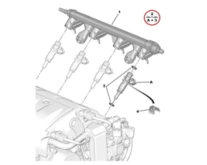 Pihusti OEM Peugeot/Citroen 1,4/1,6