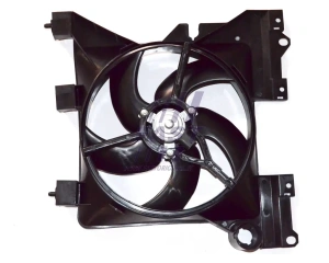 Jäähdyttimen tuuletin kotelolla Berlingo/Partner/Xsara II