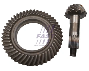 Couple conique (pignon + couronne) différentiel arrière Iveco Daily 11/46 dents  (Ø240)