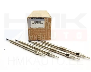 Spark plug set(4 pcs.) OEM Renault 2,0-2,3DCI