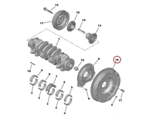 Hooratas OEM Citroen Jumper, Peugeot Boxer 2,2HDI 74kW 2006-