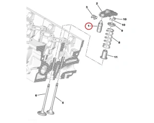 Hüdrotõukur OEM Citroen/Peugeot 2,0HDI