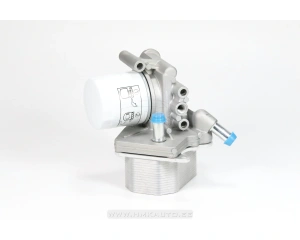 Масляный охладитель (теплообменник) с фильтром Jumper/Boxer/Ducato/Transit 2,2HDI 2006-