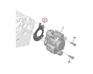 Ruiskutuspumpun tiiviste OEM PSA DW10
