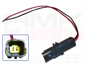 A/C Clutch plug with wires Citroen/Peugeot/Renault