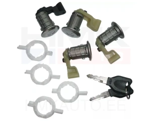 Комплект сердцевин дверных замков Renault Clio