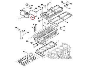 Nukkvõlli ketikaas OEM Jumper/Boxer/Ducato 3,0HDi