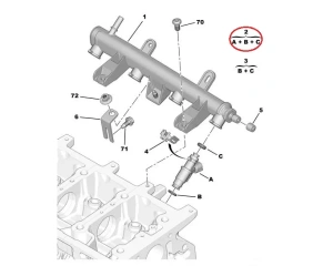 Pihusti OEM Peugeot/Citroen  1,4