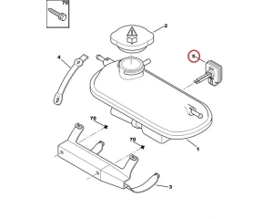 Датчик уровня охлаждающей жидкости OEM Citroen/Peugeot