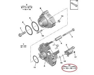 Регулятор давления топлива OEM Jumper/Boxer/Ducato/Transit 3,0HDI