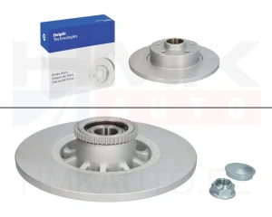 Brake disc rear with bearing Renault Trafic/ Opel Vivaro 2014-  280/12