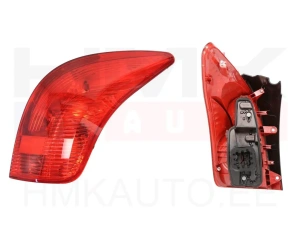 Задний фонарь правый Peugeot 308 SW (с платой)