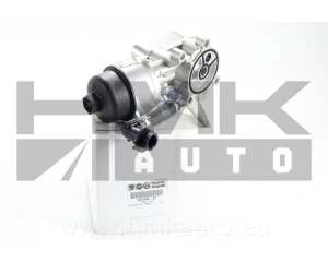 Масляный охладитель (теплообменник) с фильтром OEM Citroen/Peuegot DW10CTED4