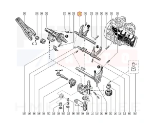 Вилка КПП 1-2 передачи OEM Renault