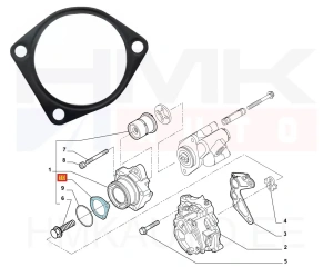 Joint d'étanchéité, pompe à huile OEM Jumper/Boxer/Ducato 3,0HDi