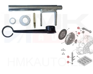 Sidurikahvli komplekt Citroen/Peugeot