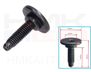 Polt M6X1,00-L24 OEM Citroen/Peugeot/Fiat  (1tk.)