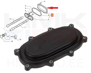 Nukkvõlli ketikaas OEM Fiat 2,3JTD