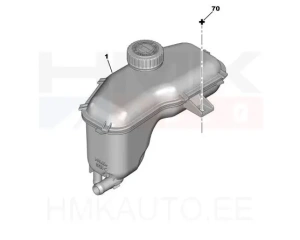 Roolivõimendi õli paak OEM Berlingo/Partner 08-