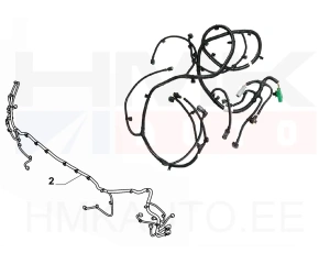 Front parking sensor wiring OEM Jumpy/Expert 2016 -