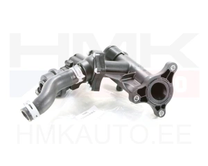 Bride de liquide de refroidissement avec valve à vide OEM Renault 1,6dCi