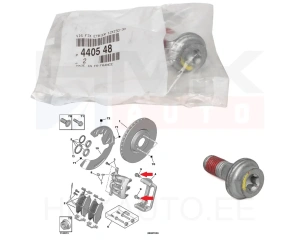 Болт крепления суппорта M12x1,5-L30 OEM Citroen/Peugeot