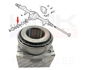 Roulement de pignon, essieu arrière OEM Iveco