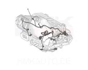 Soojendusmootori juhtmestik OEM Peugeot 508