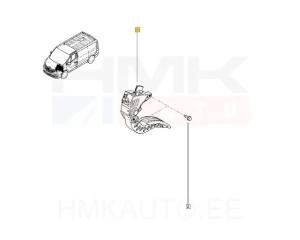 Электронная педаль газа OEM Renault Trafic III