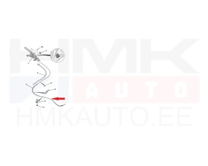Seisupiduritross eesmine OEM Citroen DS3