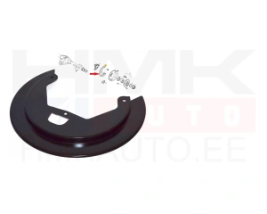 Jarrukilpi , taka OEM Iveco Daily 35C 2009-