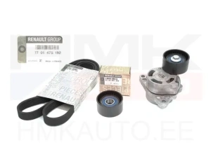 Комплект поликлинового ремня OEM Renault 2,2dCi